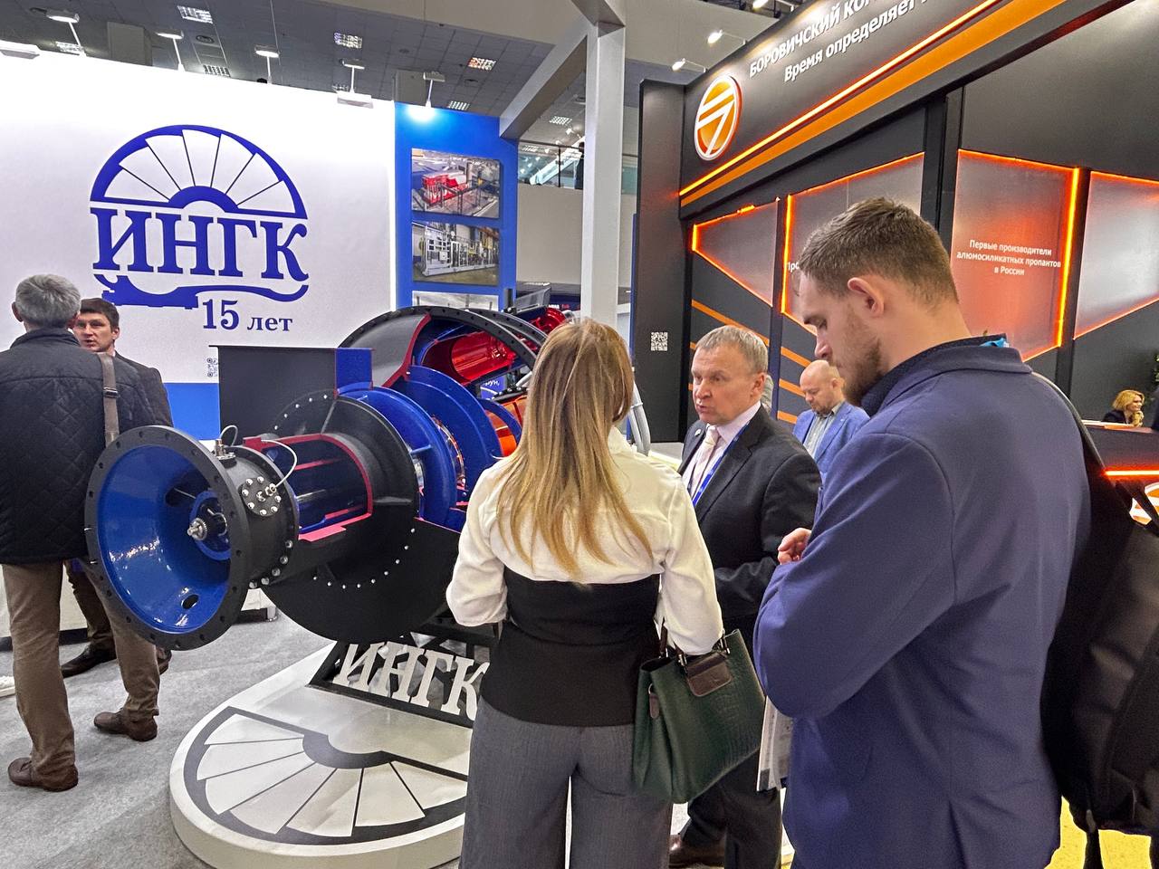 INGC Team at NEFTEGAZ-2025 Exhibition in Moscow