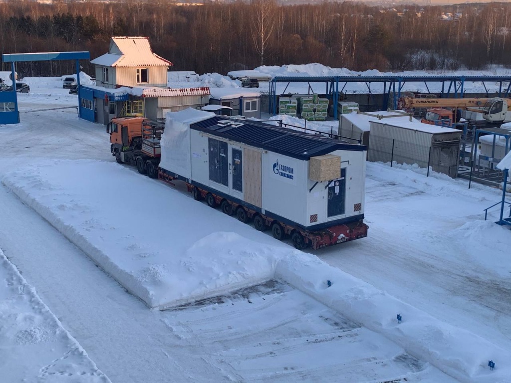 Компания ИНГК отгрузила первую Мобильную компрессорную установку (МКУ-001) для ООО «Газпромнефть - Снабжение»