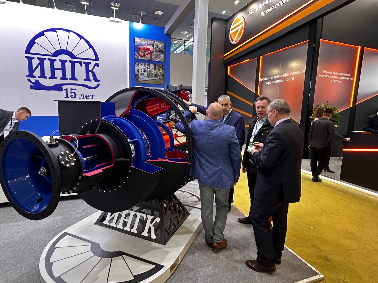 INGC Team at NEFTEGAZ-2025 Exhibition in Moscow