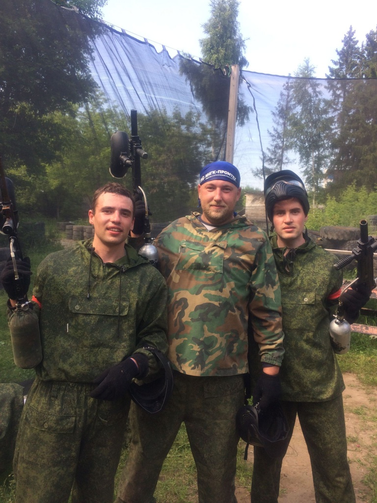 День рождения компании! Коллектив отметил этот праздник на стрельбище пейнтбольного клуба «Альянс*Парк»