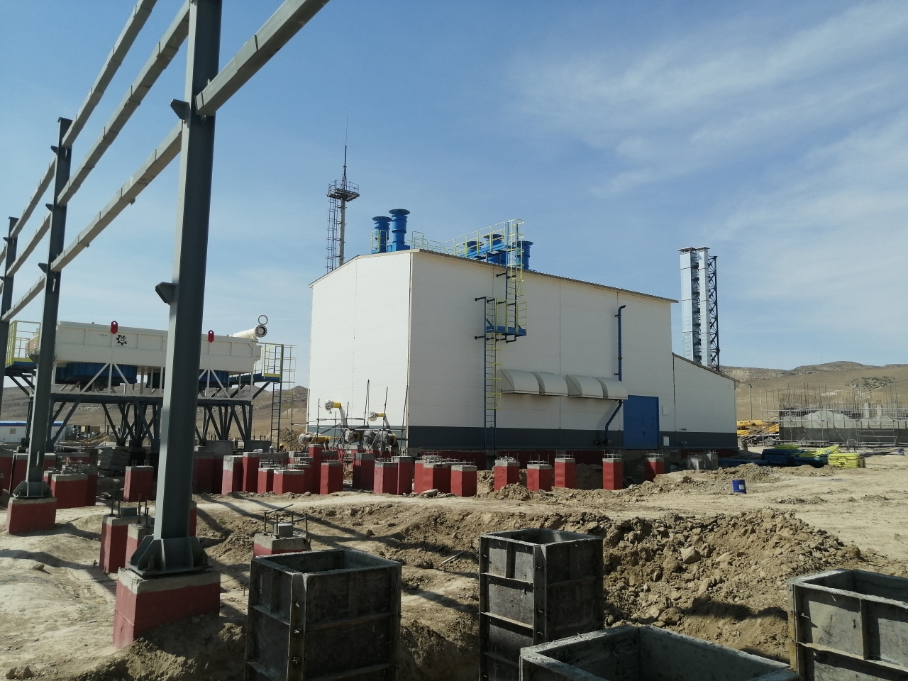 Specialists of INGC Service Department Have Proceeded with Erection Supervision Work at Yuzhnaya Tandyrcha, Uzbekistan