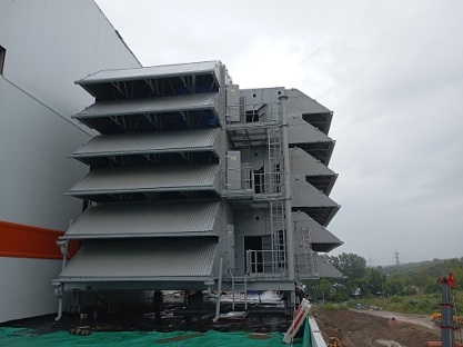 Комплекты воздухоочистительных устройств (КВОУ) и воздуховодов для ПГУ-900. Каширская ГРЭС (ООО «ИНТЕРТЭК»)