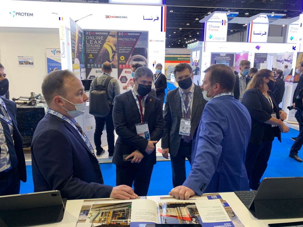 Итоги участия компании ИНГК в выставке ADIPEC (ABU DHABI INTERNATIONAL PETROLEUM EXHIBITION & CONFERENCE) 2021, ОАЭ Итоги участия компании ИНГК в выставке ADIPEC (ABU DHABI INTERNATIONAL PETROLEUM EXHIBITION & CONFERENCE) 2021, ОАЭ