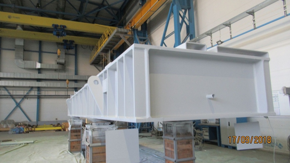 Рама морской энергетической установки GE 16V250 Baseframe
