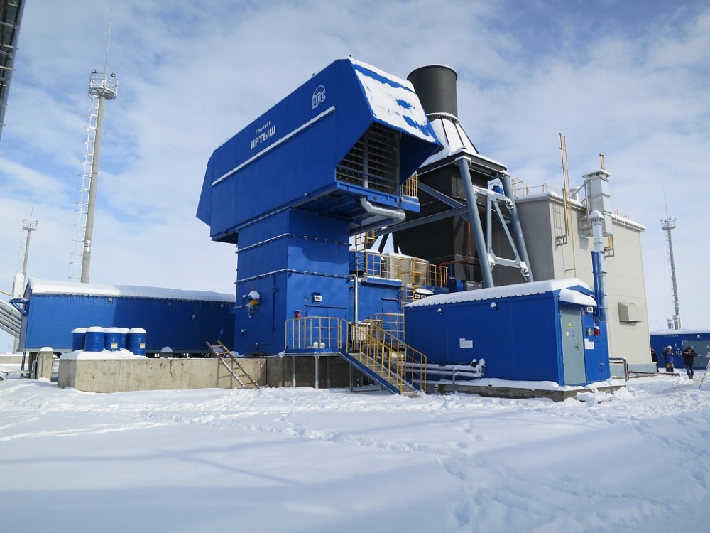 GPU-16 «Irtysh». Akyrtobe booster compressor station, Kazakhstan (KazTransGaz JSC )