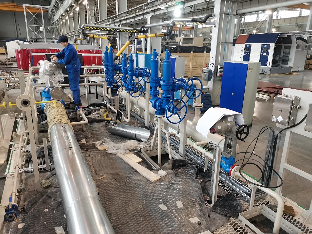 Блоки установки низкотемпературной конденсации газа