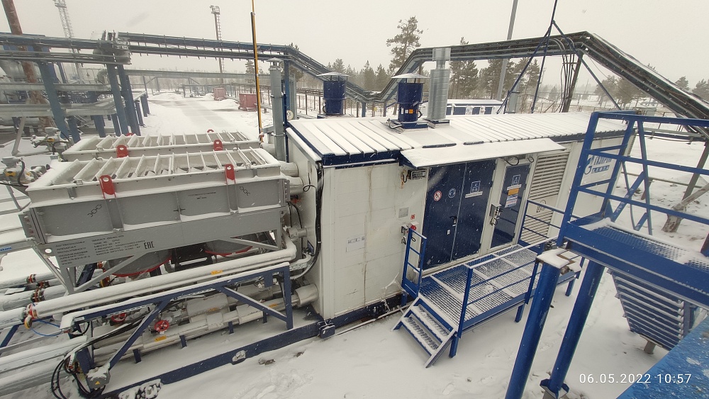 MCU001. Mobile compressor unit (Gazromneft - Noyabrskneftegaz LLC)